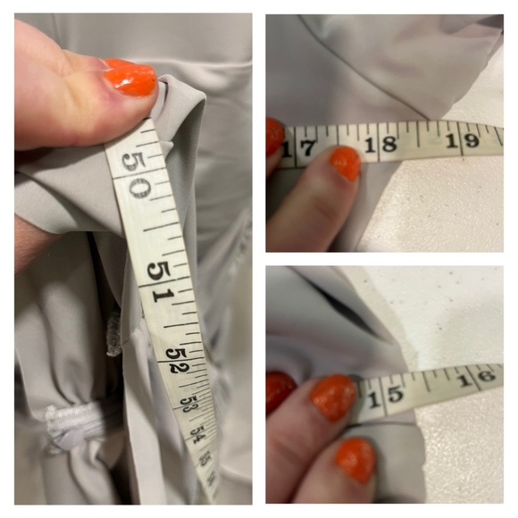 ALEX PERRY Presley dress midi grey silver 14 ruched stretch knit formal NWT NEW - Picture 14 of 15